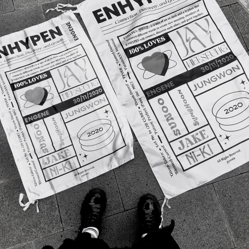 Fabric Poster Enhypen | Pyeonie