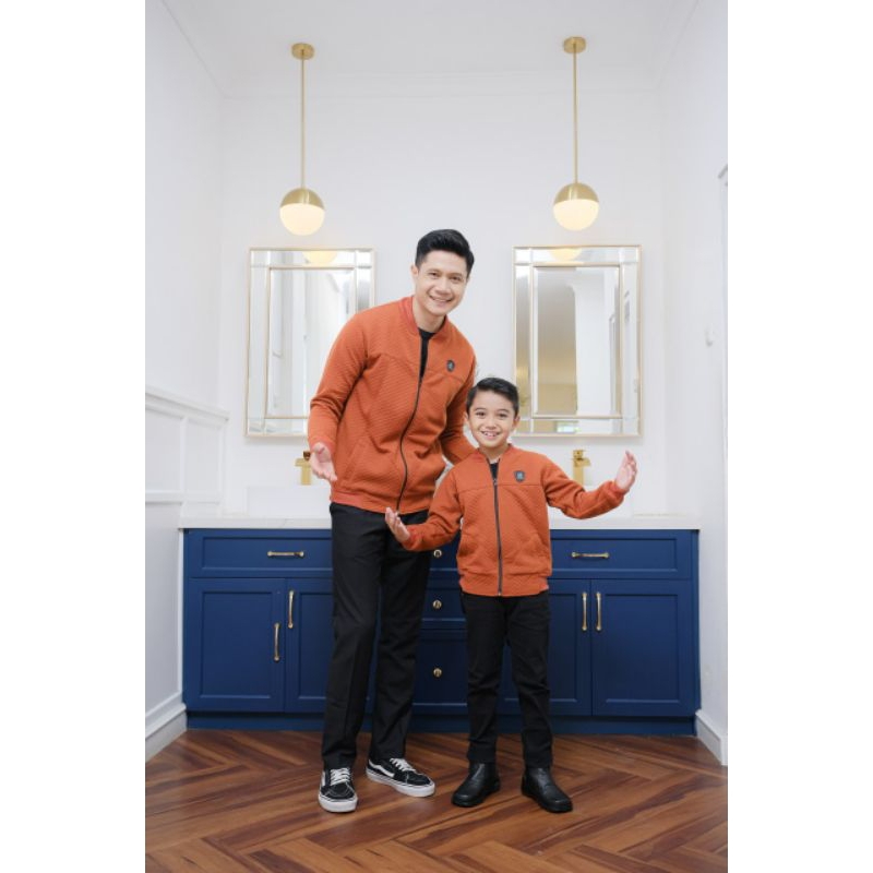 DIAMOND FAMILY SERIES KIDS BOYS VERSION ORI ALIETHA JACKET ANAK TERBARU SWEATER MODERN KEKINIAN