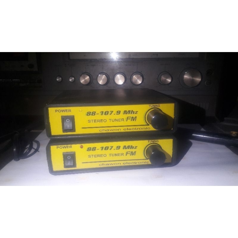 Radio tuner  stereo siap pakai