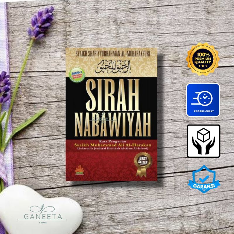 Jual [hard Cover] Buku Sirah Nabawiyah Oleh Syaikh Shafiyyurrahman Al