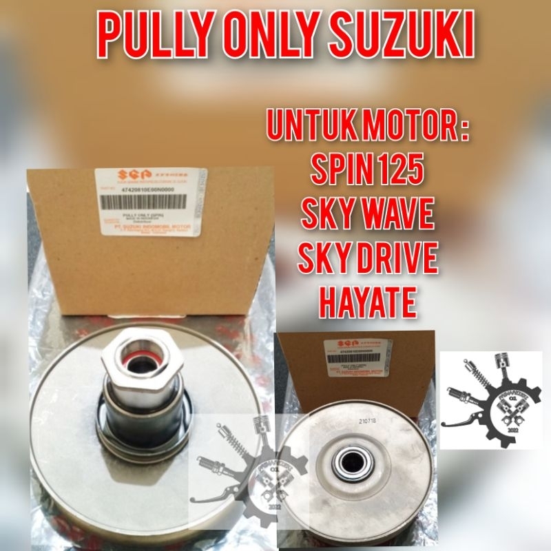 Pulley Pully Puli Spin 125 / Skywave / Skydrive / Hayate