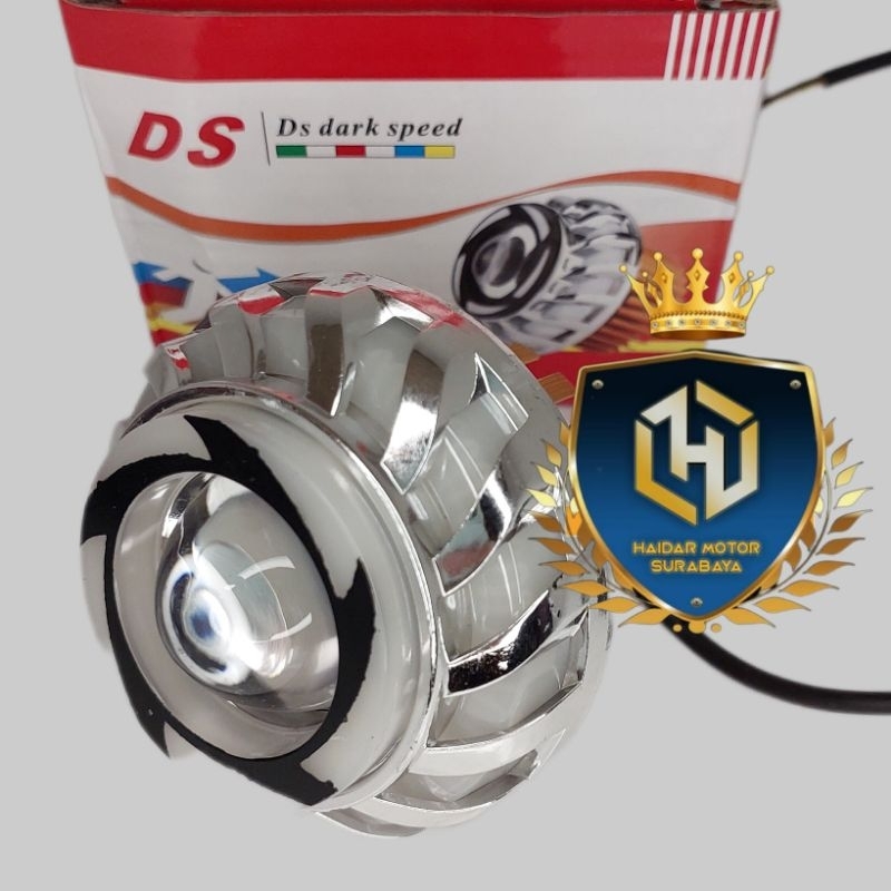 Lampu LED projie motor tornado/lampu depan projie mini/lampu utama proji bulat proji grosir