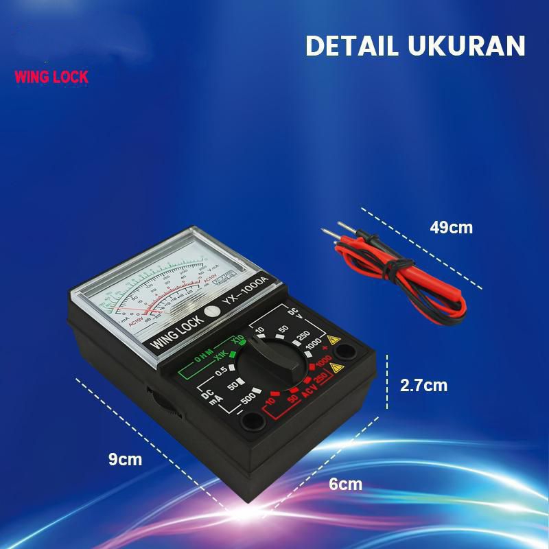 TESTER , MULTI TESTER YX-1000A, MT-361 Multitester ,  Alat Ukur Tes elekktronic