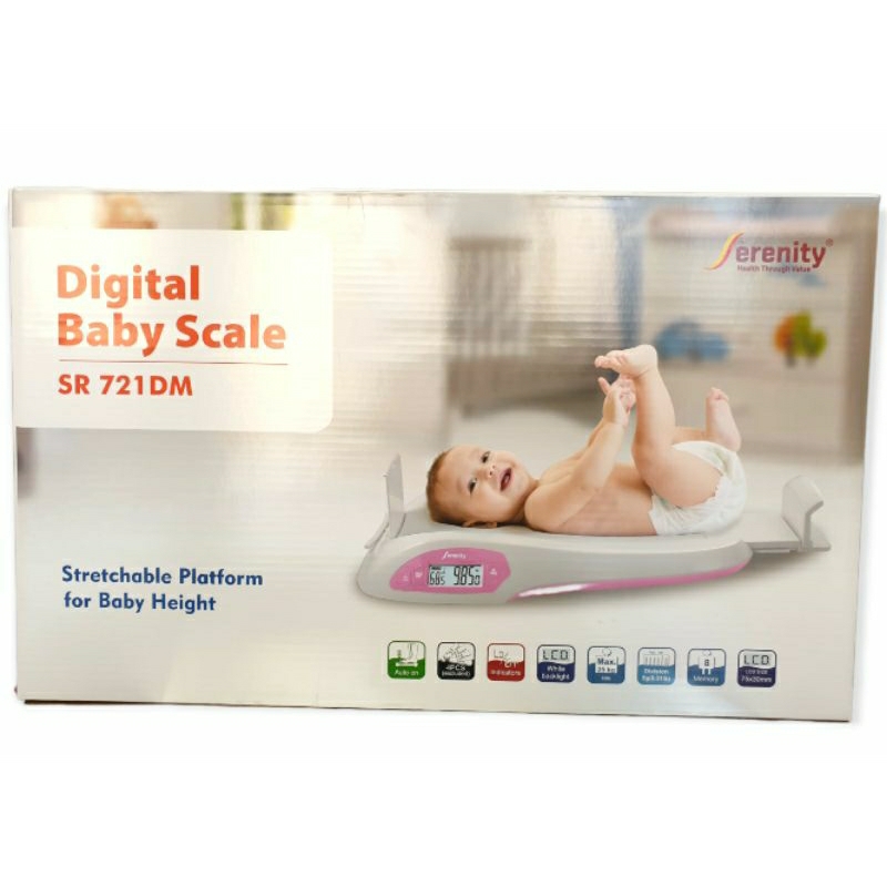 Serenity Timbangan Bayi Digital SR 721 DM