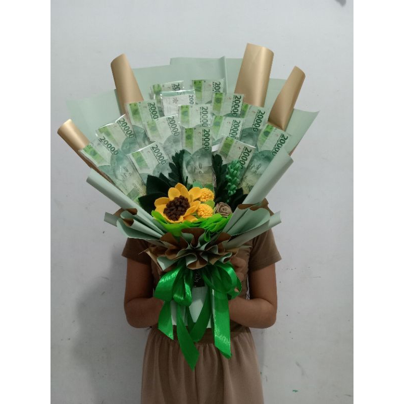 buket uang/ money bouqet/buket wisuda