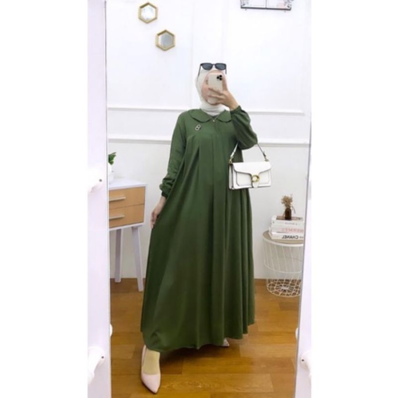 DONY GAMIS CRINKLE AIRFLOW//FASHION MUSLIMAH MASA KINI