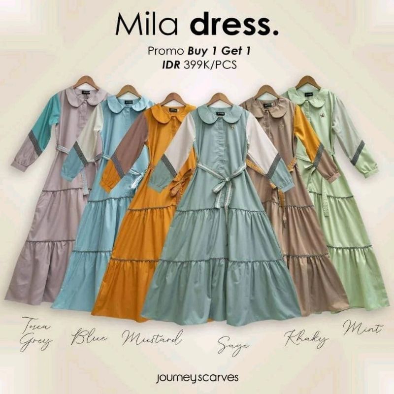 Mila Dress By Journey Scarves