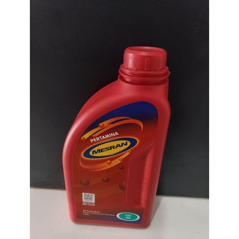 OLI MESRAN SAE 40 1LITER OLI MESIN MOTOR BEBEK 4T