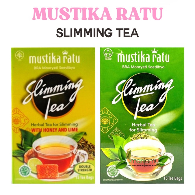 

Mustika Ratu Sliming Tea Herbal tea For slimming 15 tea Bags