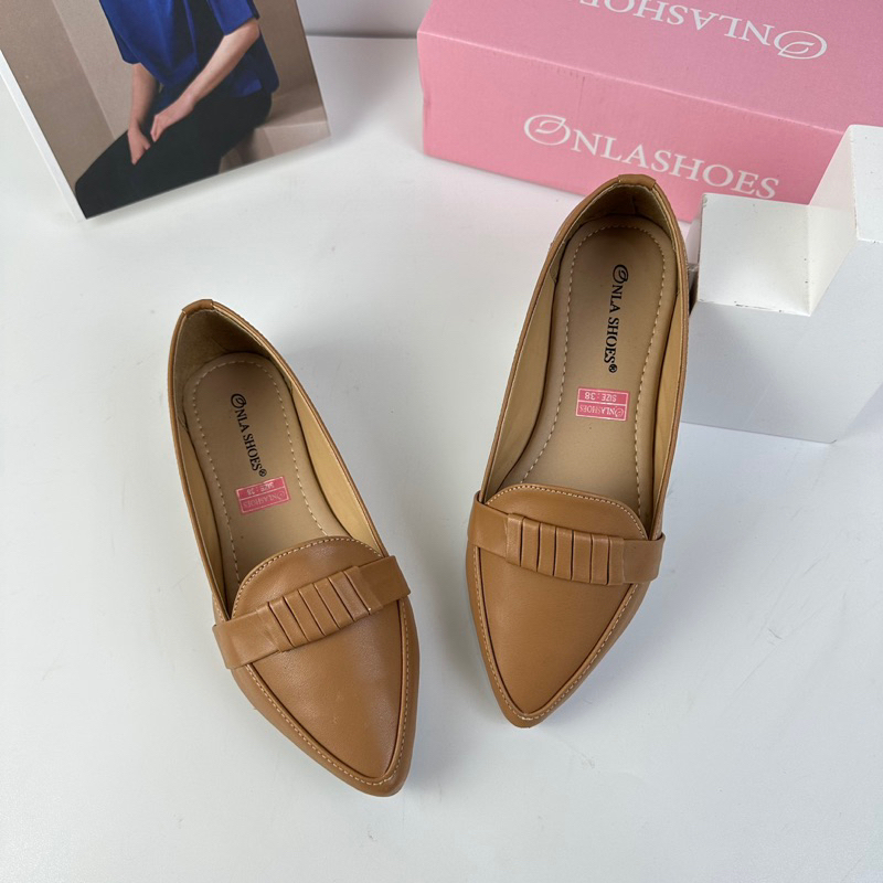 Onlashoes - Flat Shoes YN02 Sepatu Flat Wanita