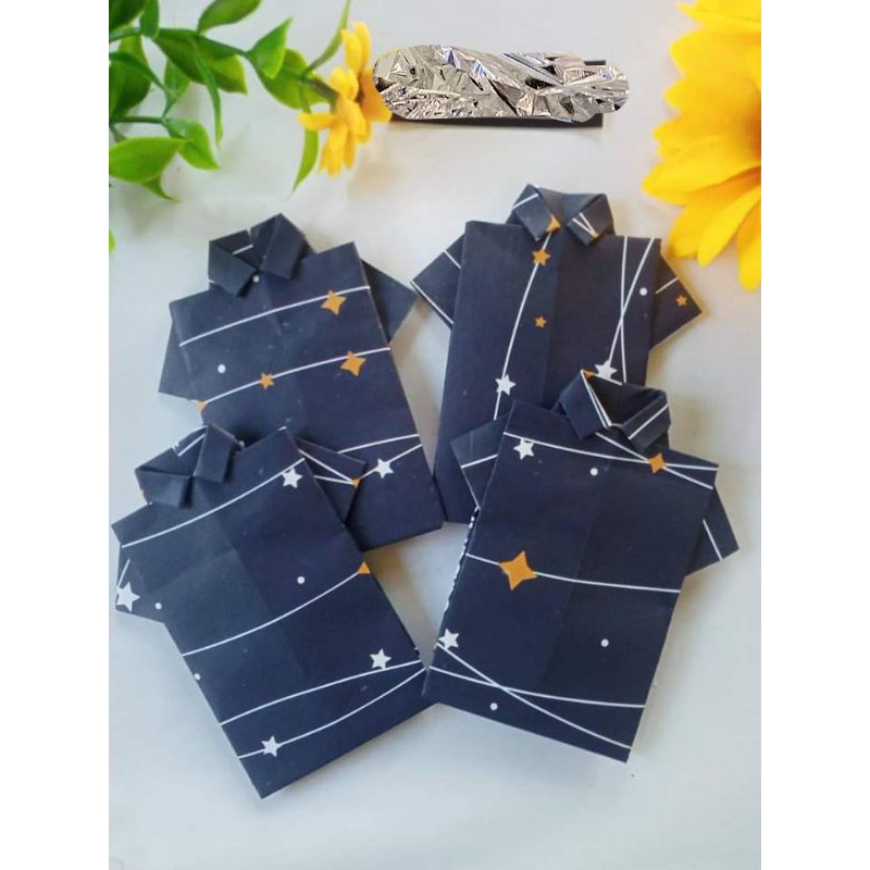 

angpao lebaran karakter baju kemeja 10 pcs