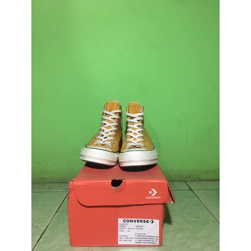 Converse 70s Sunflower high original resmi