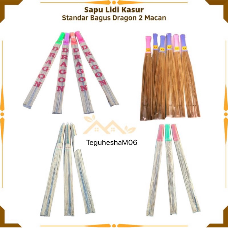 SAPU LIDI - SAPU LIDI KASUR DRAGON / SAPU LIDI KASUR 2 MACAN / SAPU LIDI DAUN KELAPA / SAPU LIDI BIA