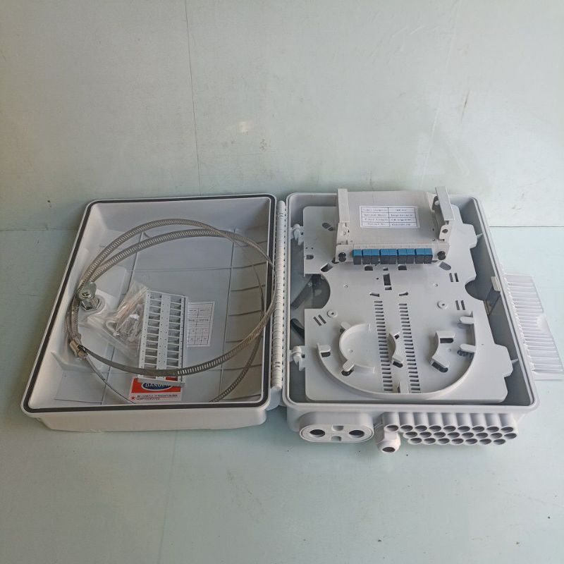 odp 24core model PAZ lengkap splitter box 1-8sc upc