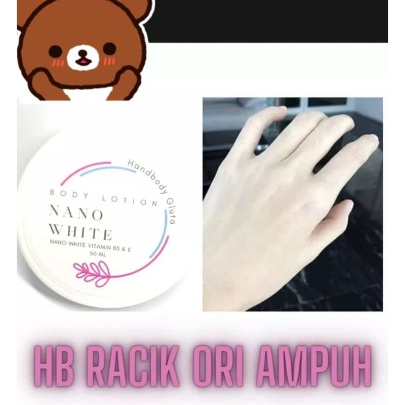 HANDBODY GLUTA THAILAND / PEMUTIH ALAMI WITH NANO WHITE