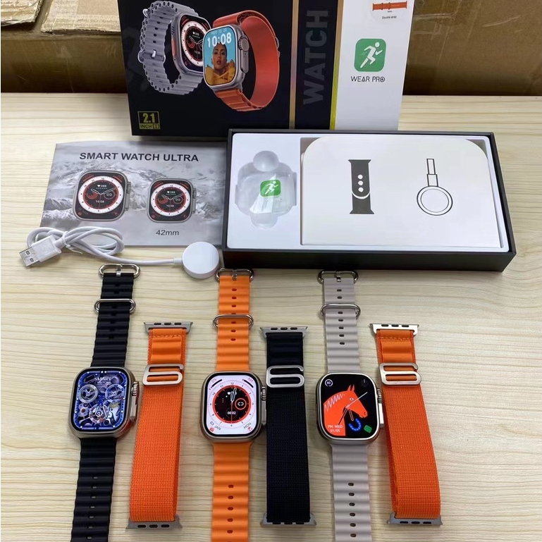 DT NO.1 DT8 UltraMAX ✅original Series 8 Smart Watch GPS+NFC 2.1”inch  I 500+ watch faces  jam tangan pintar bluetooth ALWAYS ON DISPLAY