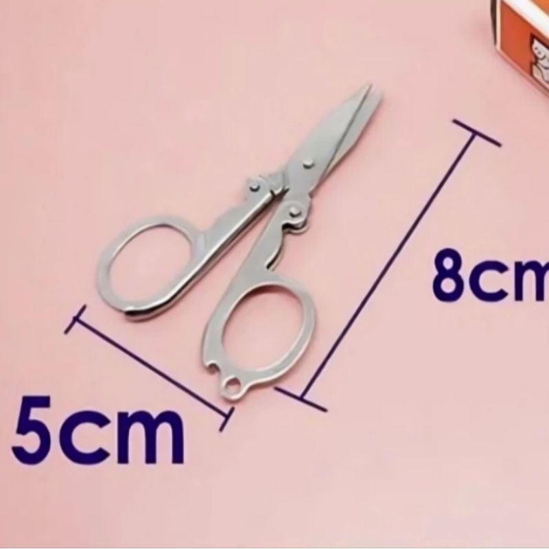 

Gunting lipat / gunting mini portable stainless
