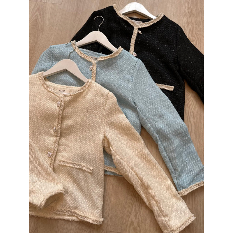 [Coco&Co] FLEUR TWEED BLAZER / BLAZER KOREA / TWEED BLAZER