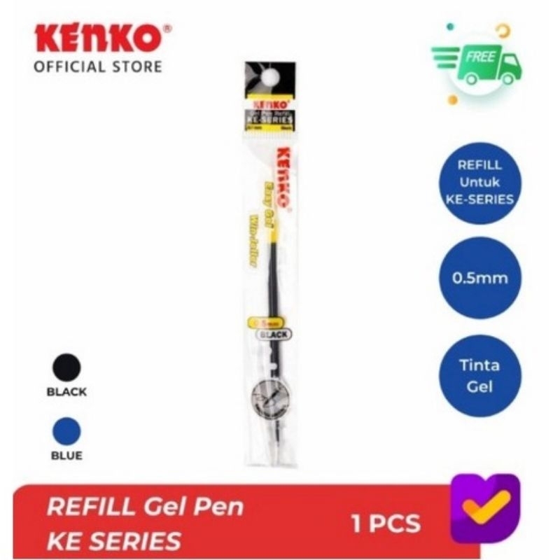 

trendz○●REFILL PEN GEL HITAM KENKO KE SERIES REFILL PULPEN GEL KENKO
