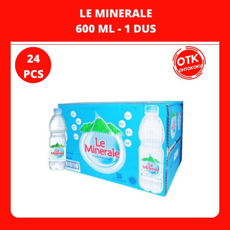 

LE MINERALE AIR MINERAL 600 ML - 1 DUS