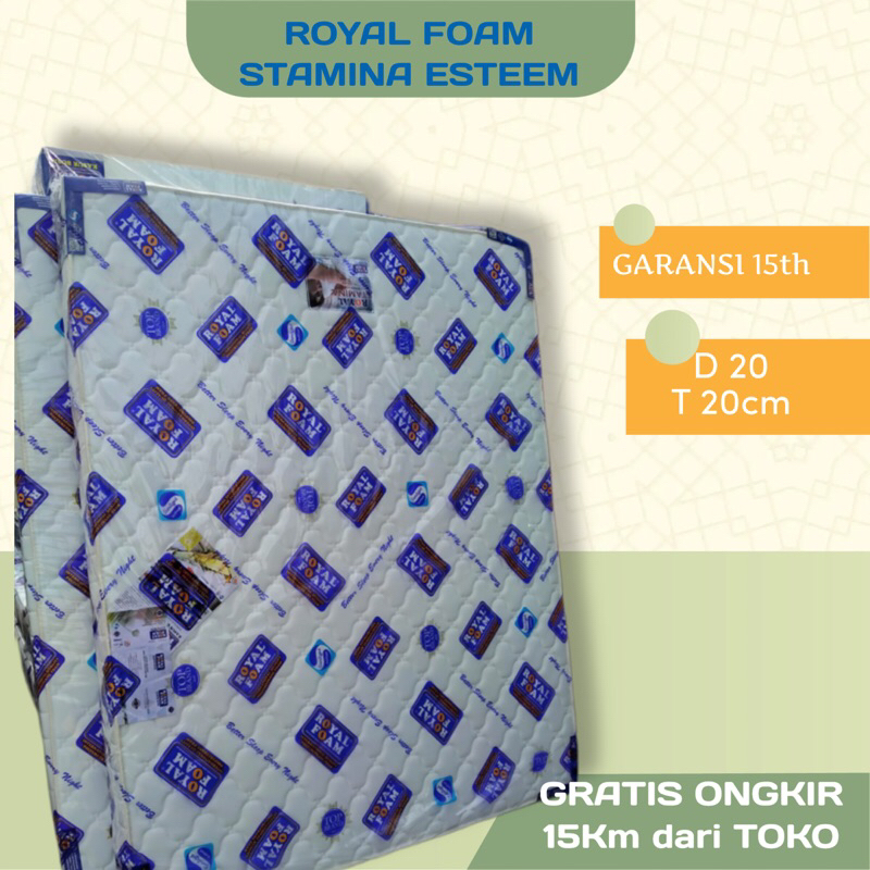 ROYAL FOAM STAMINA ESTEEM/ KASUR BUSA JOGJA/KASUR BUSA ROYAL FOAM ESTEEM/ KASUR BUSA ROYAL FOAM STAM