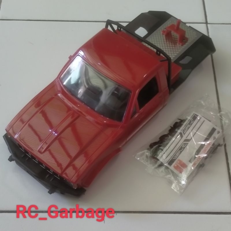 Hard body rc offroad wpl c14 toyota hilux skala 1:16