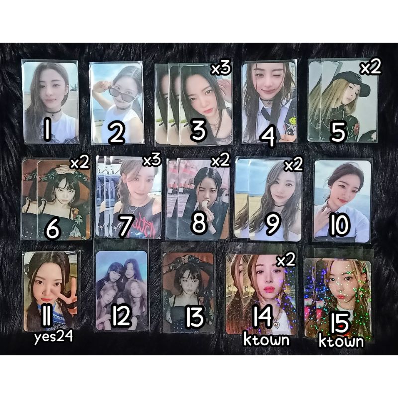 [READYSTOCK] PC Photocard Le Sserafim Antifragile Sakura, Chaewon, Yunjin, Kazuha