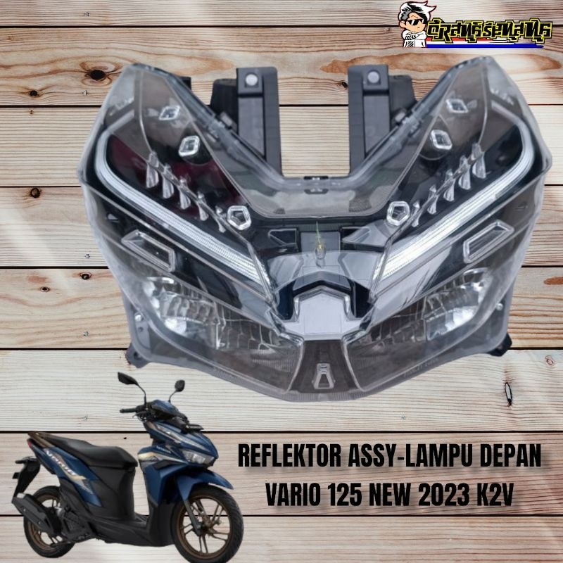 Reflektor lampu depan Vario 125 new 2022 K2V Original