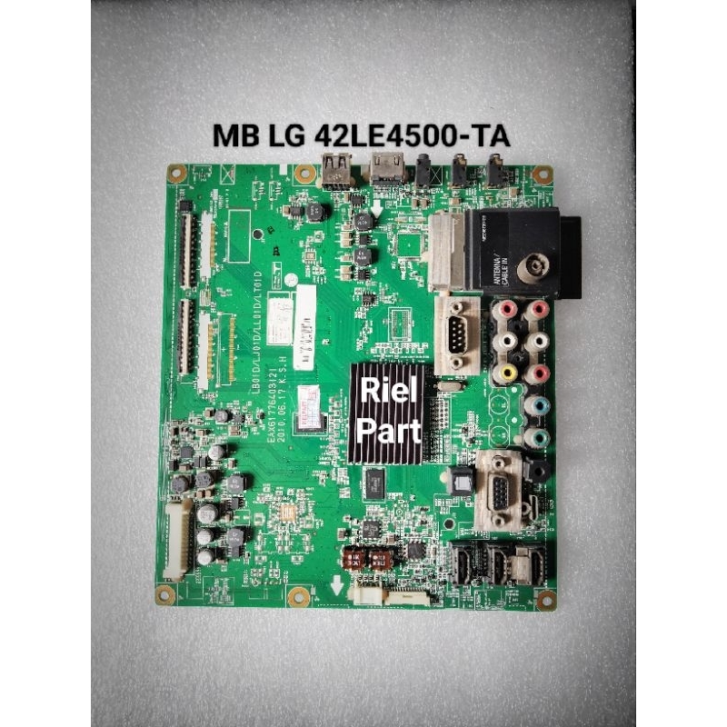 MB - MAINBOARD - MOBO - MODULE MOTHERBOARD MESIN TV LED LG 42LE4500-TA - 42LE4500 TA