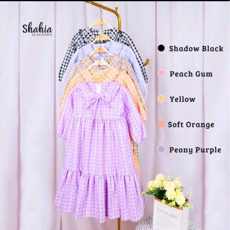 GAMIS ANAK PEREMPUAN SHAHIA BY SERVANTINA