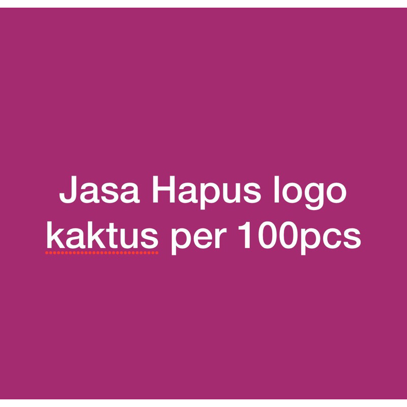 

Jasa Hapus Logo
