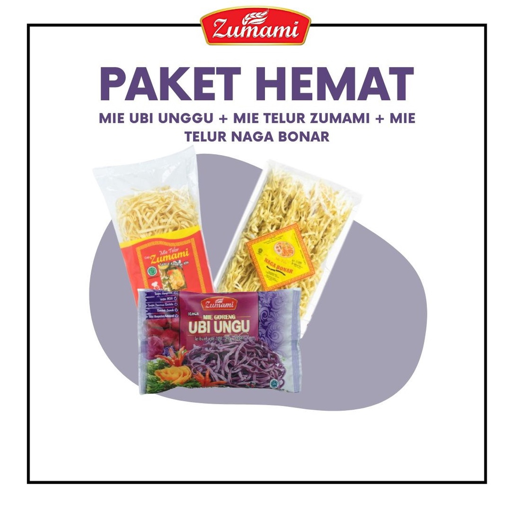 

PAKET HEMAT ZUMAMI / MIE GORENG UBI UNGGU / MIE TELUR NAGA BONAR / MIE TELUR ZUMAMI / MIE / MIE GORENG / SAYUR / MIE TELUR / PAKET HEMAT