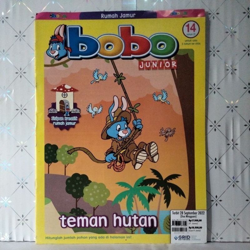 MAJALAH BOBO jUNIOr 28 SEPTEMBER 2022