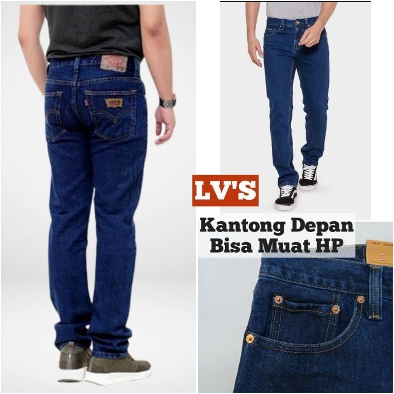 Celana Jeans Panjang Pria 505 standart/Celana Jeans Pria Standar