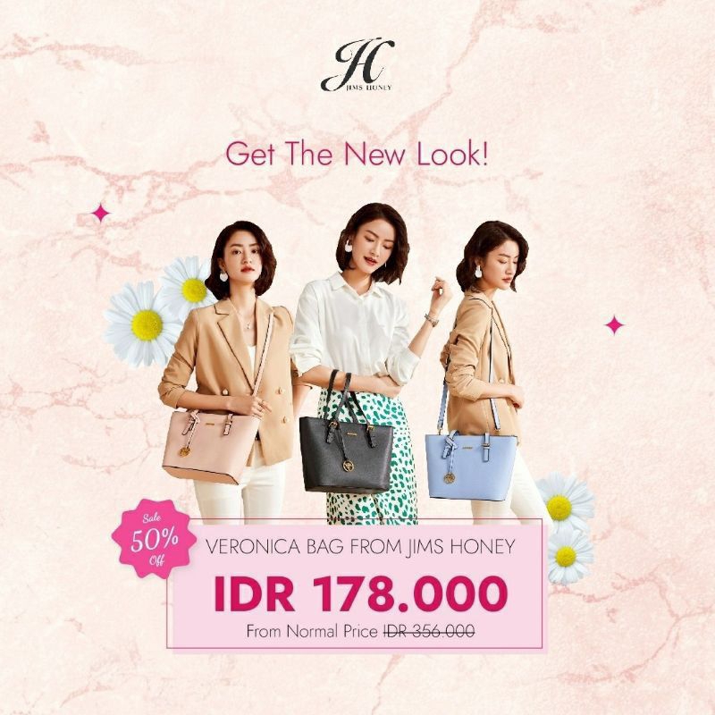 TAS BESAR VERONICA BAG JIMS HONEY ORIGINAL
