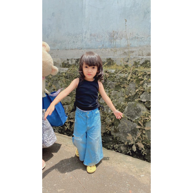 Crop Top Anak Tank Top Anak Perempuan Cewek / CANDICE CROP TOP part 2