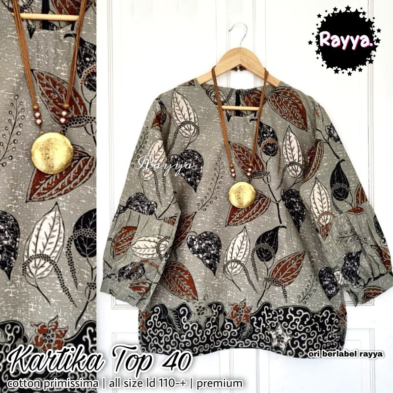 blus lisya kartika batik solo blus batik