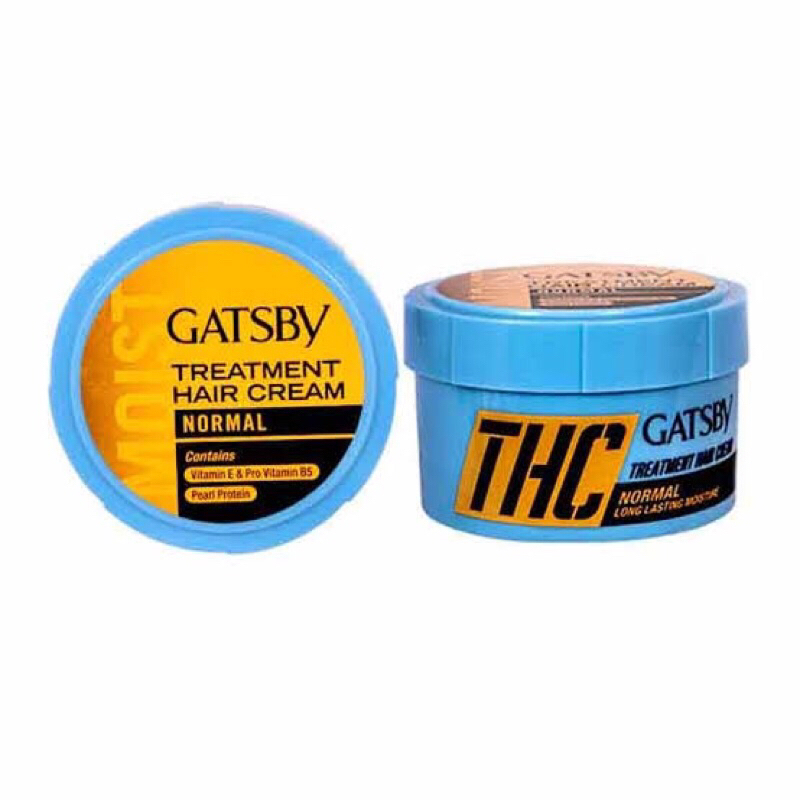 Gatsby THC / Treatment Hair Cream Normal 28gr 70gr 125gr/ Minyak Rambut Cowok Getsby/ Gesby/ Gesbi/ Gatsbi/ Getsbi