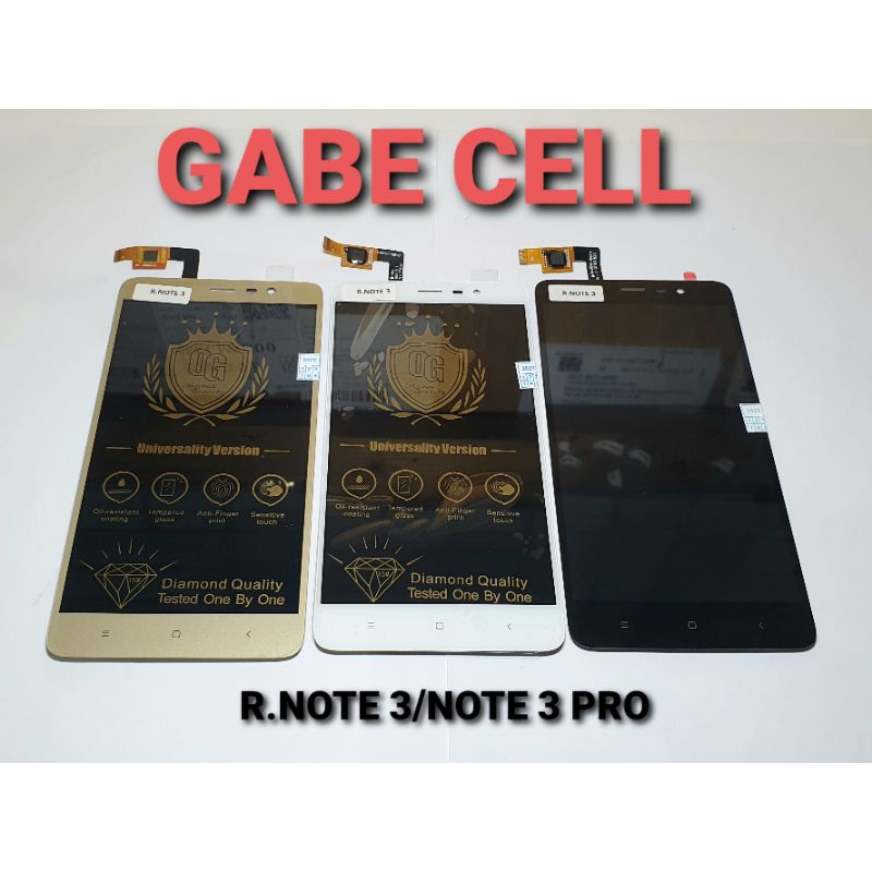 LCD REDMI NOTE 3/NOTE 3 PRO FULLSET TOUCHSCREEN