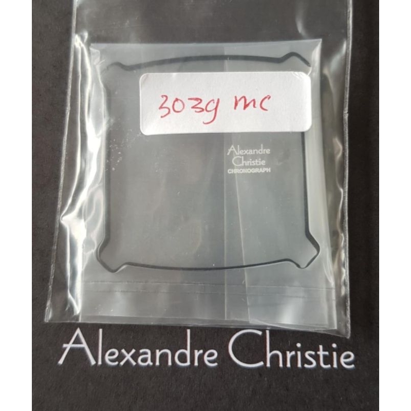 Kaca jam tangan pria Alexandre Christie 3039M size cowok original