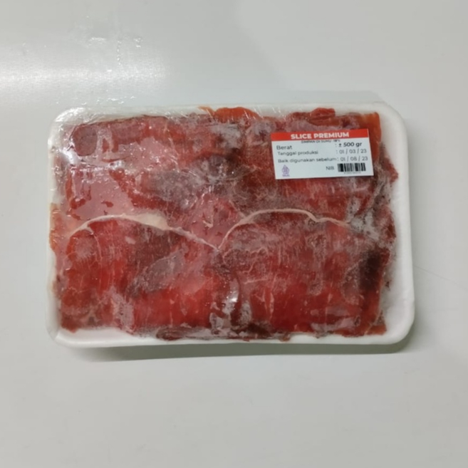 

Daging Sapi Slice Premium Tanpa Lemak 500gr Beef Slice Without Fat