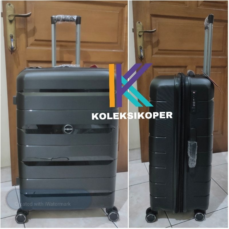 Koper Polo Classic Original Anti THEFT Zipper TSA Lock ukuran Paling Besar 28 inchi