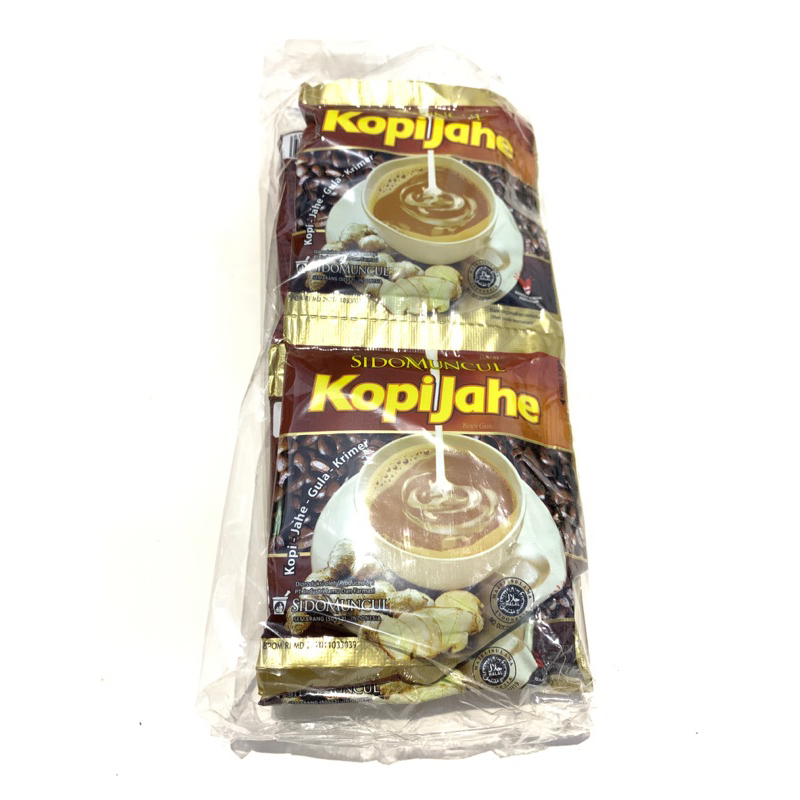 

Kopikahe Sidomuncul | Kopi Jahe Sidomuncul RENCENG 11 Pcs