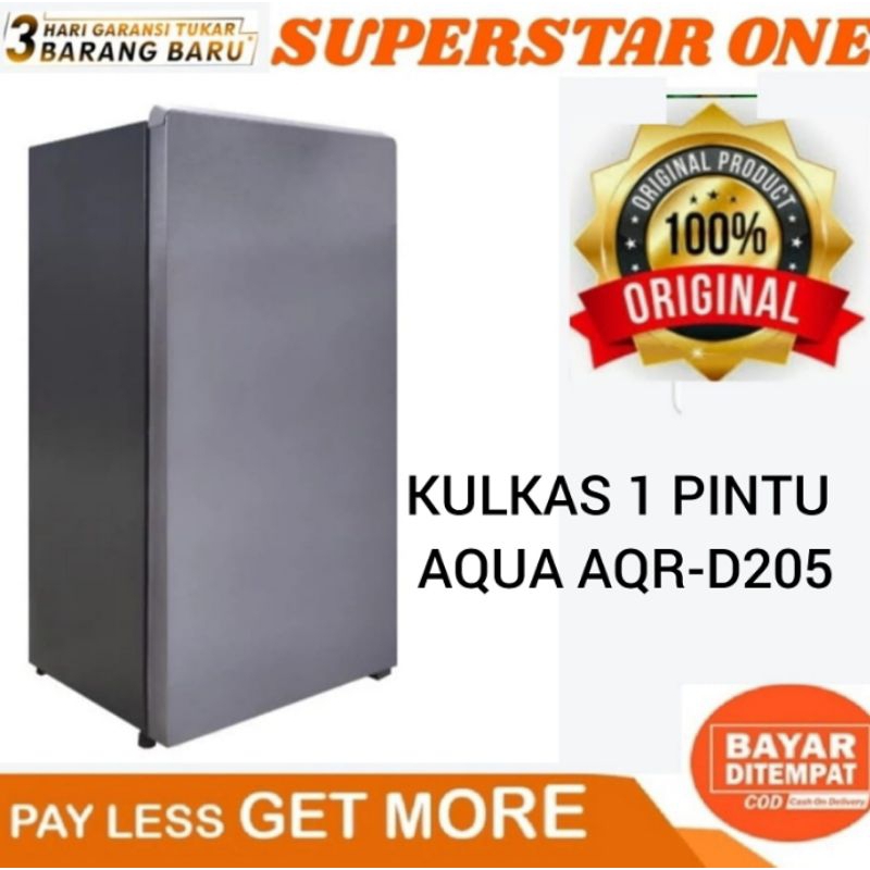 kulkas 1 pintu AQUA AQR-D205 kulkas 1 pintu AQUA AQR-D205