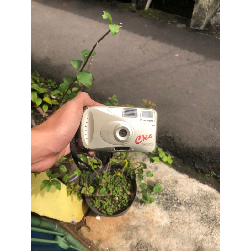 kamera analog fujifilm chic