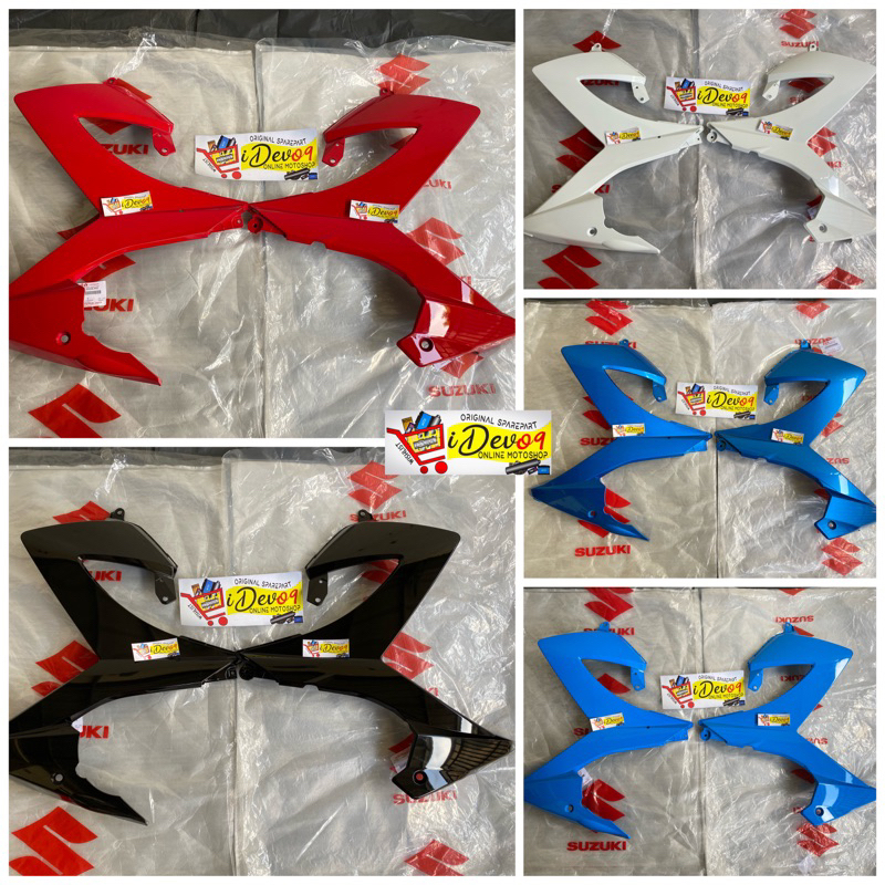 Fairing Sayap Body Depan Satria Fu Facelift 2014 2015 Merah Biru Putih Hitam Original SGP