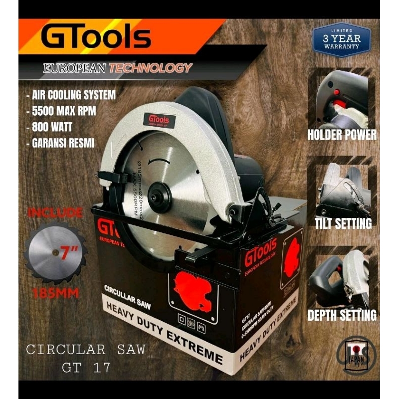 circular gtools gt17