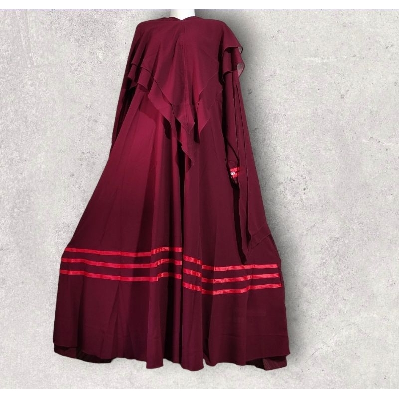 Set Syar'i List Ceruty Set Syar'i Premium Set Syar'i Mewah