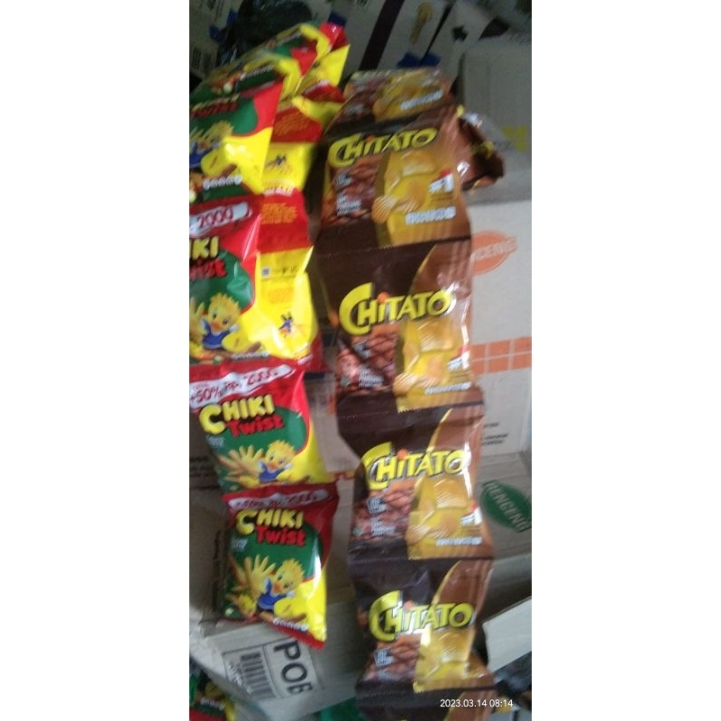 

3renceng campur twist citato bbq ciki bal keju