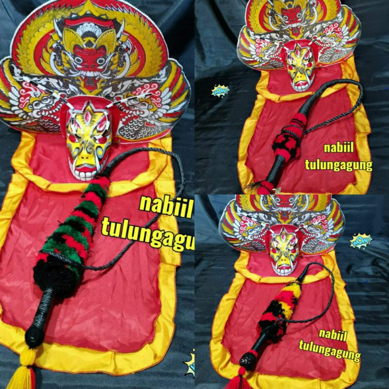 barongan devil cambuk bopo pecut pawang